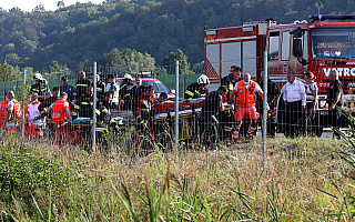 Zidentyfikowano wszystkie osoby, które przeżyły wypadek autokaru w Chorwacji